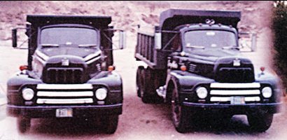 Silha Early Dumptrucks